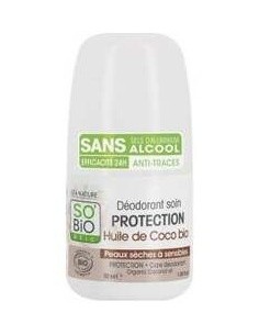 Desodorante Protector 24H Coco Roll-On 50Ml. de So´Bio Etic 2