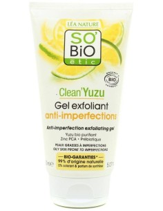 Gel Exfoliante Clean Yuzu Anti Imperfecciones 150M de So´Bio Etic 2