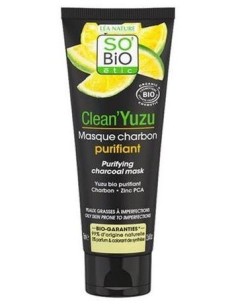 Mascarilla Facial Clean Yuzu Purificante 75Ml. de So´Bio Etic 2