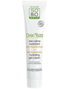 Crema Gel Hidratante Clean Yuzu Anti Imperfec 50Ml de So´Bio Etic 2