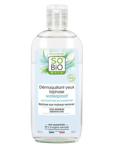Desmaquillador Ojos Bifasico 100Ml. de So´Bio Etic