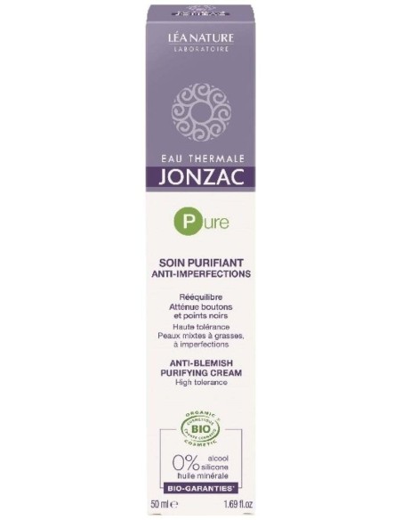 Pure Crema Purificante Anti-Imperfeccion 50 Ml  Bio Jonzac Eco-Bio
