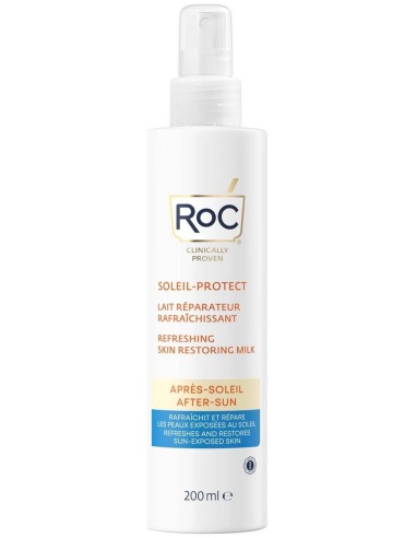 Roc After Sun Leche Refrescante Reparadora 200Ml. de Roc