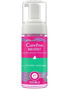 Carefree Espuma Limp. Intima Te Verde+Aloe 150Ml. de Carefree 2