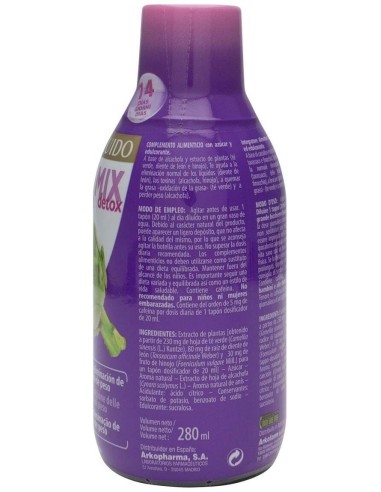Arkofluido Alcachofa Mix Detox 280Ml. Bio de Arkopharma