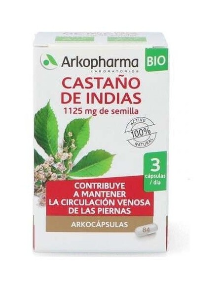 Castaño De Indias 84Arkocapsulas. Bio de Arkopharma