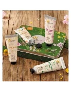 Cofre Verde Cuarteto De Cremas De Manos 4Uds. de Fleurance Nature 2