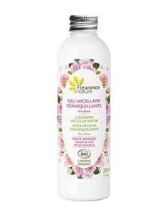 Agua Micelar Desmaquillante Con Rosa 200Ml. Bio de Fleurance Nature 2
