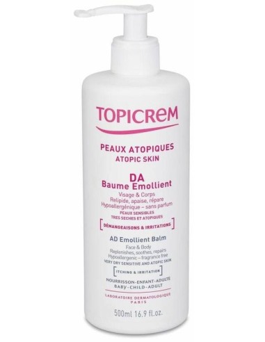 Topicrem Da Balsamo Emoliente 500 Ml de Topicrem