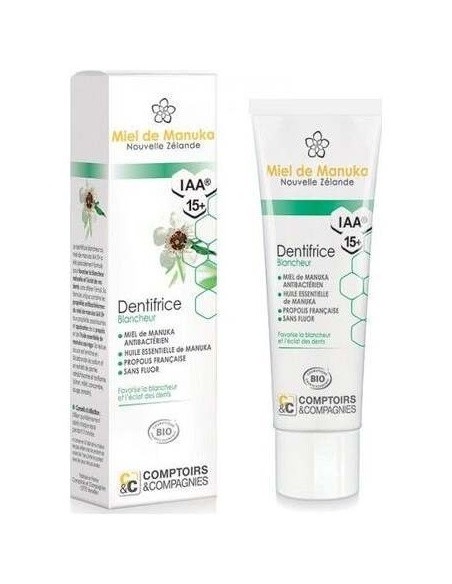 Dentifrico Blanqueante Miel Manuka Iaa15+ 75Ml. de Comptoirs & Compagnies