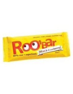 Barritas Con Maca Y Arándanos Bio 20 x 30 g  de Roo´Bar 2