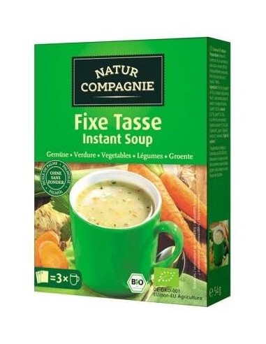 Sopa De Champiñones Instantanea 12Cajasx3Sbrs. Bio de Natur Companier