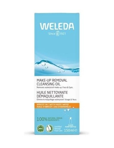 Aceite Limpiador Desmaquillante Weleda 150 Ml.