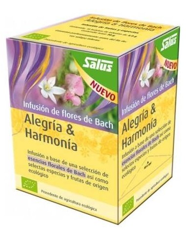 Infusion Flores Bach Alegria Y Harmonia 15Sbrs.Salus de Salus
