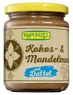 Crema De Coco Y Almendras Con Datil 250Gr. Bio de Rapunzel 2