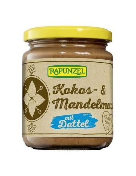 Crema De Coco Y Almendras Con Datil 250Gr. Bio de Rapunzel