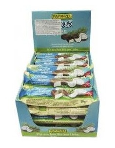 Barritas De Coco Con Chocolate Con Leche 50Gr. de Rapunzel 2