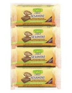 Barrita Sesamini Con Chocolate 4X27Gr. Bio de Rapunzel 2