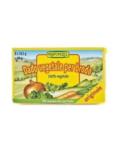 Caldo De Verduras 8Cubitos. Bio de Rapunzel