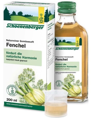 Jugo De Hinojo 200Ml. Schoenenberger de Salus