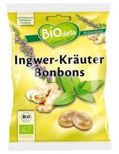 Caramelos  De Jengibre Y Hierbas 75Gr. Bio de Biodeta 2