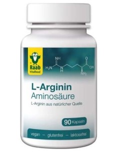 L-Arginina 90Cap. Sg Vegan de Raab Vitalfood 2