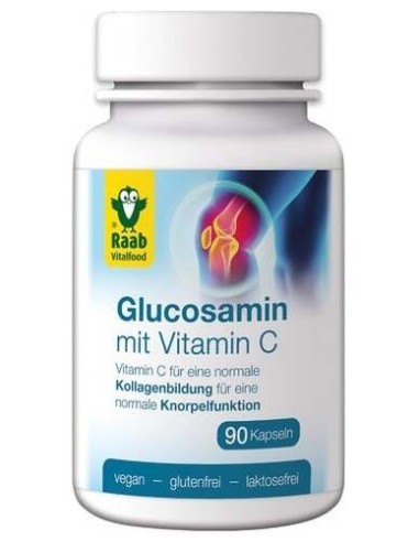 Glucosamina 800mg, 90 cápsulas de Raab Vitalfood