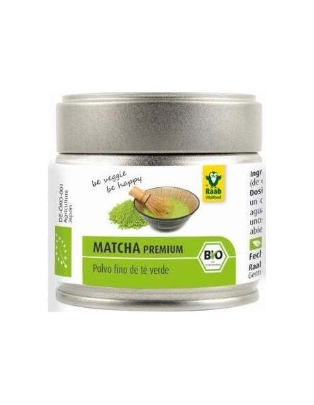 Té verde Matcha Bio, polvo 30g de Raab Vitalfood