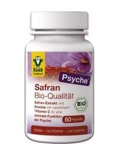 Azafran Con Acerola 500Mg 60Cap. Bio Sg Vegan de Raab Vitalfood 2