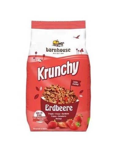Muesli Krunchy Fresas Barnhouse 375 G de Barnhouse