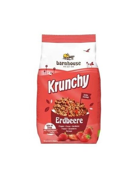 Muesli Krunchy Fresas Barnhouse 375 G de Barnhouse