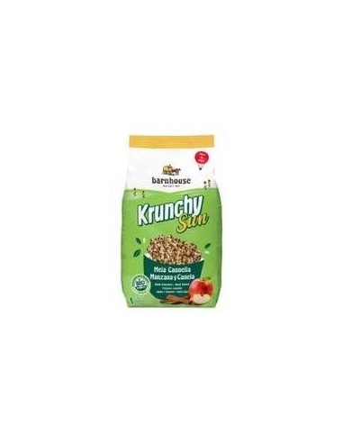 Muesli Krunchy Sun Manzana Canela 375Gr Bio de Barnhouse