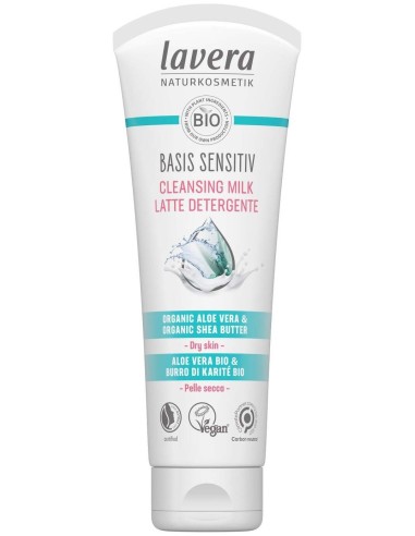 Leche Limpiadora 2En1 Aloe + Karite 125Ml. Bio de Lavera