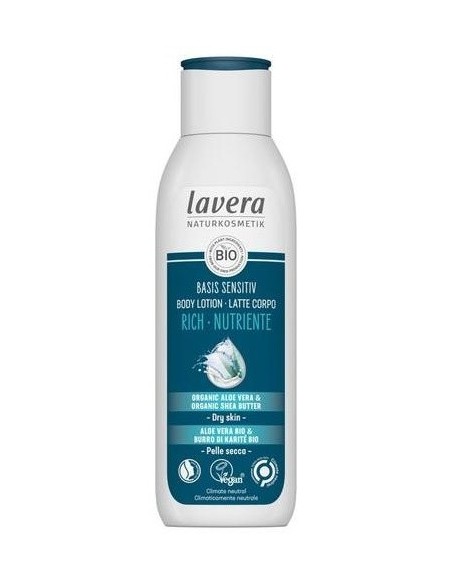Basis Sensitiv Locion Corp. Rica Nutritiva 250Ml. de Lavera