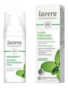 Fluido Hidratante Purificante Menta 50Ml. de Lavera 2