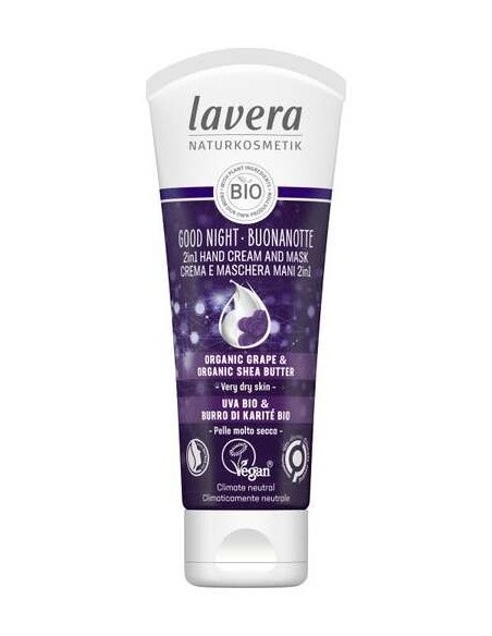 Crema De Manos Y Mascarilla Buenas Noches 75M Bio de Lavera