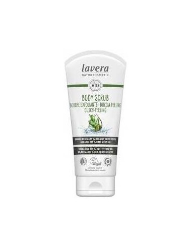 Exfoliante Corporal Romero-Cafe Verde 200Ml. Bio de Lavera