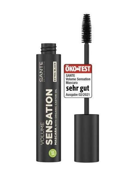 Mascara De Pestañas Sensation 01 Black 12Ml. de Sante Naturkosmetik