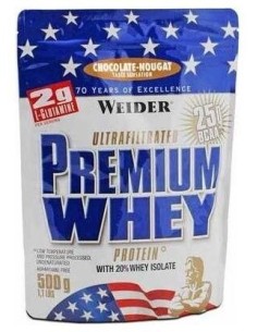 Weider Premium Whey Chocolate 500Gr. de Weider 2
