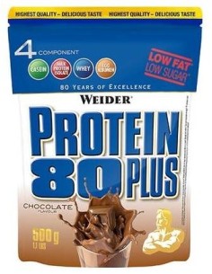 Weider Protein 80 Plus Chocolate 500Gr. de Weider 2