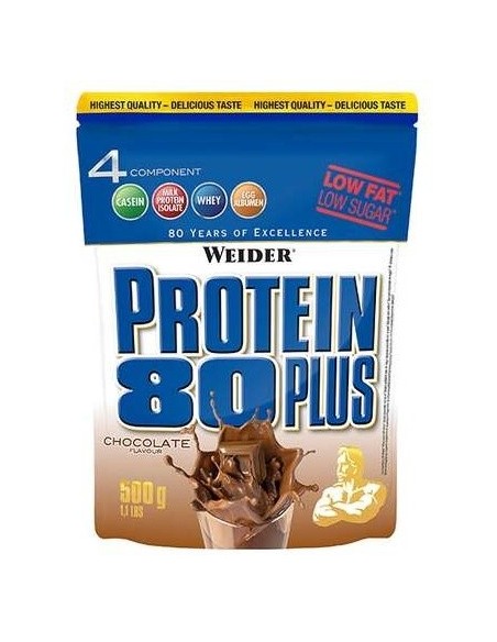 Weider Protein 80 Plus Chocolate 500Gr. de Weider
