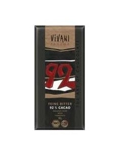 Chocolate Negro Fino 92% Cacao de Vivani 2