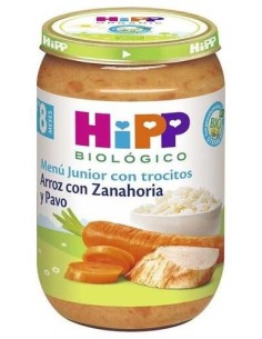 Potito Arroz Con Zanahoria Y Pavo 220Gr 8Meses Bio de Hipp 2