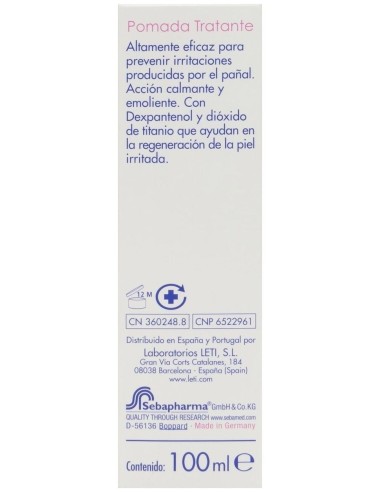 Baby Pomada Tratante Escoceduras 100Ml. de Sebamed