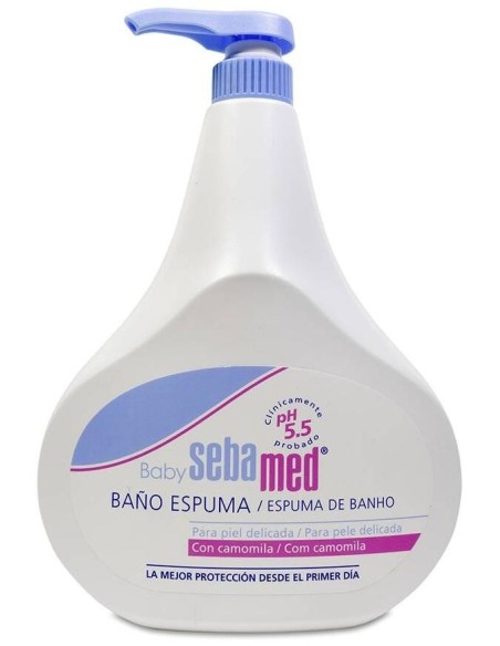 Baby Gel De Baño Espuma Uso Diario 1L. Sebamed