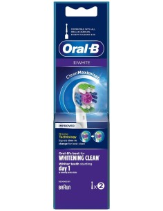Oral-B Recambio Cepillo Elec 3D White 2 Un de Oral-B 2