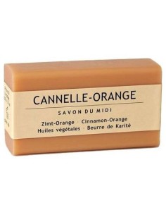 Jabon En Pastilla De Canela Y Naranja 100Gr. Bio de Savon Du Midi 2