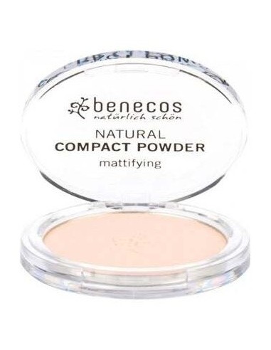 Maquillaje polvos compactos Fair, 9g de Benecos