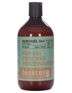 Gel De Baño 2En 1 Menta 500Ml. Bio Vegano de Benecos 2
