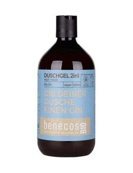 Gel De Baño 2En 1 Ginebra 500Ml. Bio Vegano de Benecos